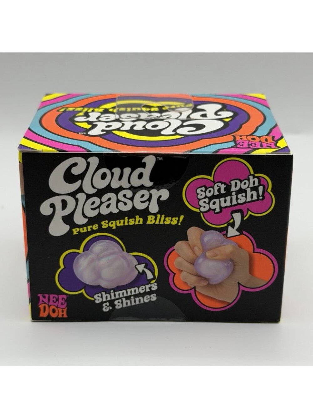 2 Schylling Nee Doh Cloud Pleaser Soft Doh Squish Squeeze Toys 26040NAB - Picture 4 of 7